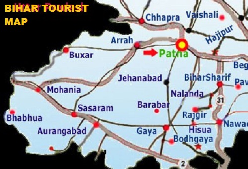 bihar map