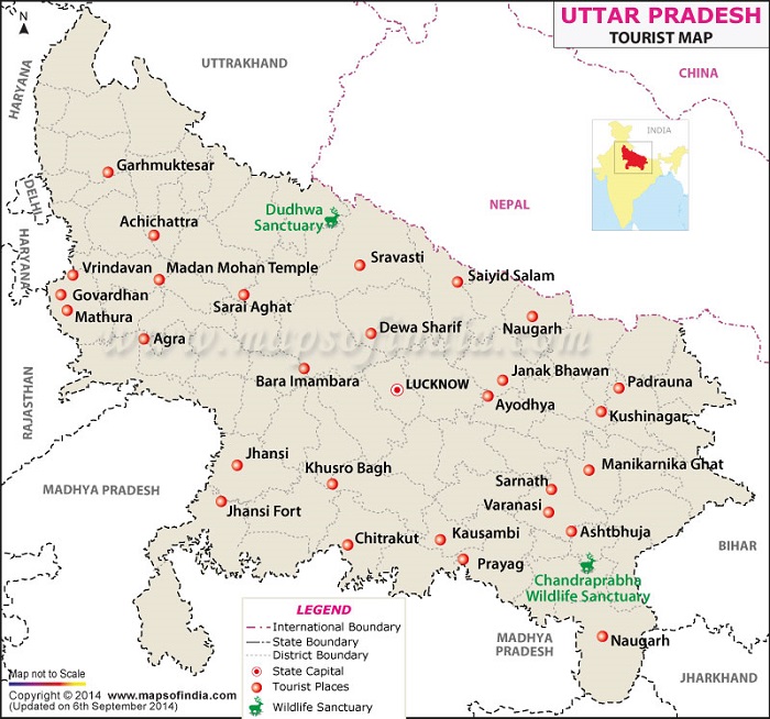UP map